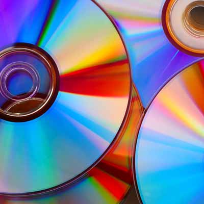 CDs and DVDs